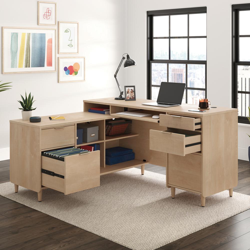 CLIFFORD PLACE L-SHAPED DESK NM A2. Picture 6