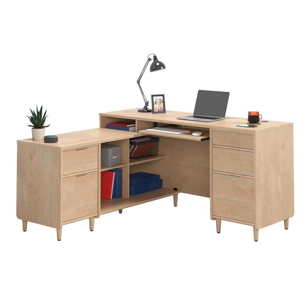 CLIFFORD PLACE L-SHAPED DESK NM A2. Picture 2