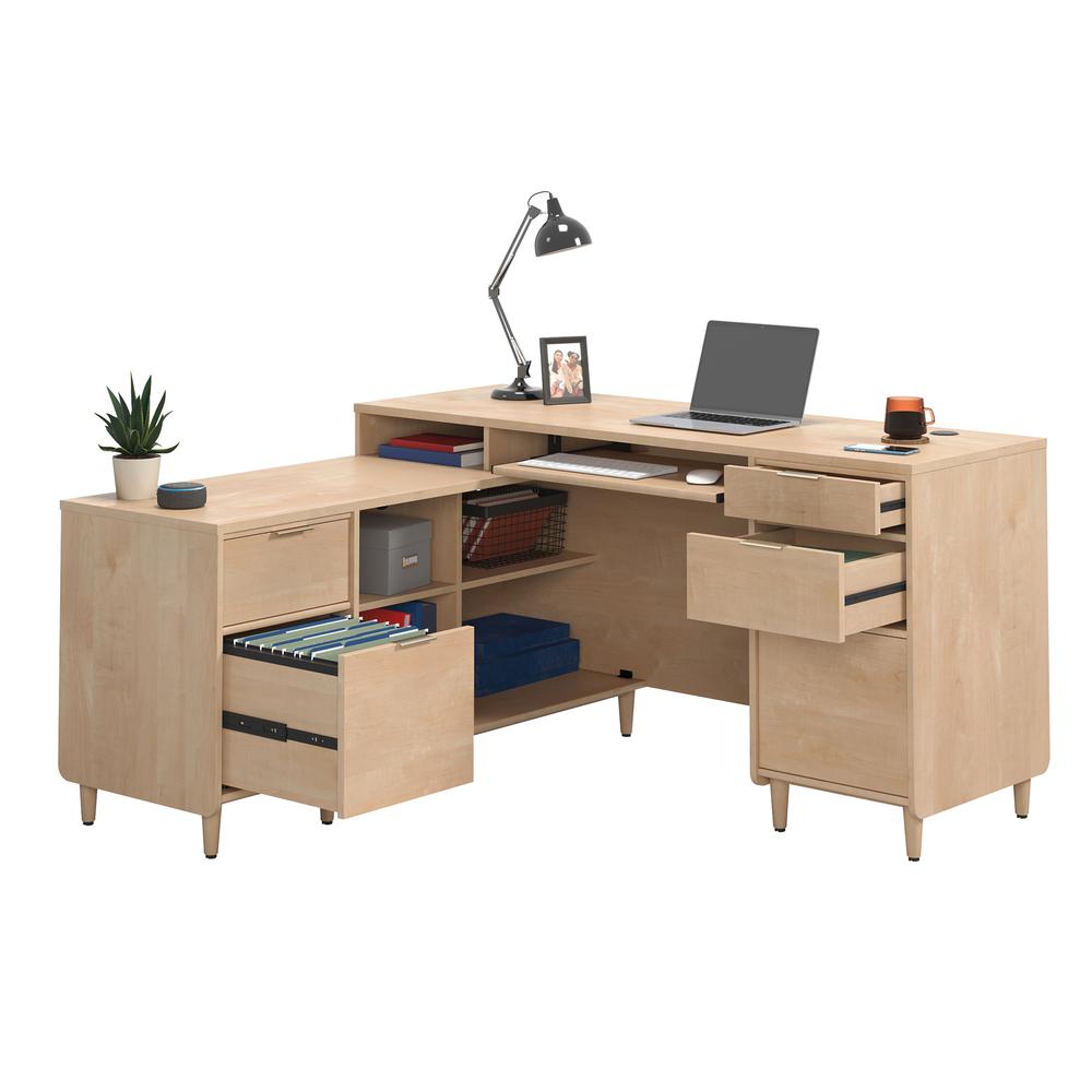 CLIFFORD PLACE L-SHAPED DESK NM A2. Picture 3