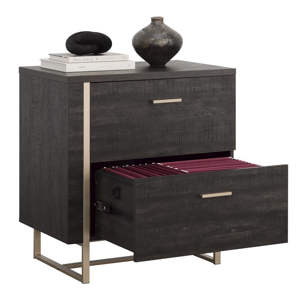 Walter Heights File Cabinet in Blade Walnut. Picture 7