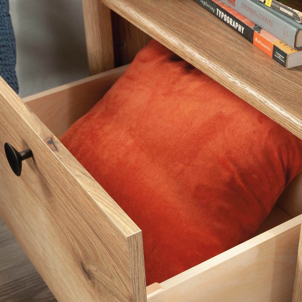 Dover Edge Night Stand, Timber Oak finish. Picture 7