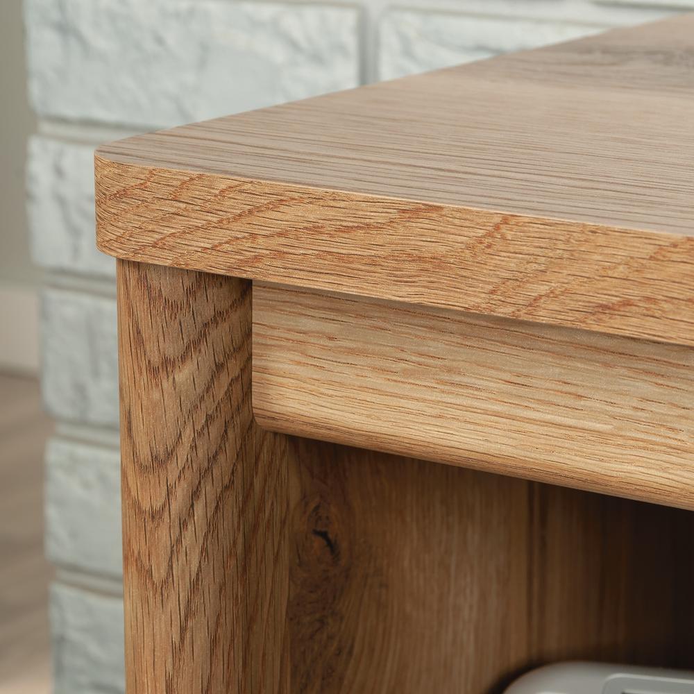 Dover Edge Desk, Timber Oak finish. Picture 5
