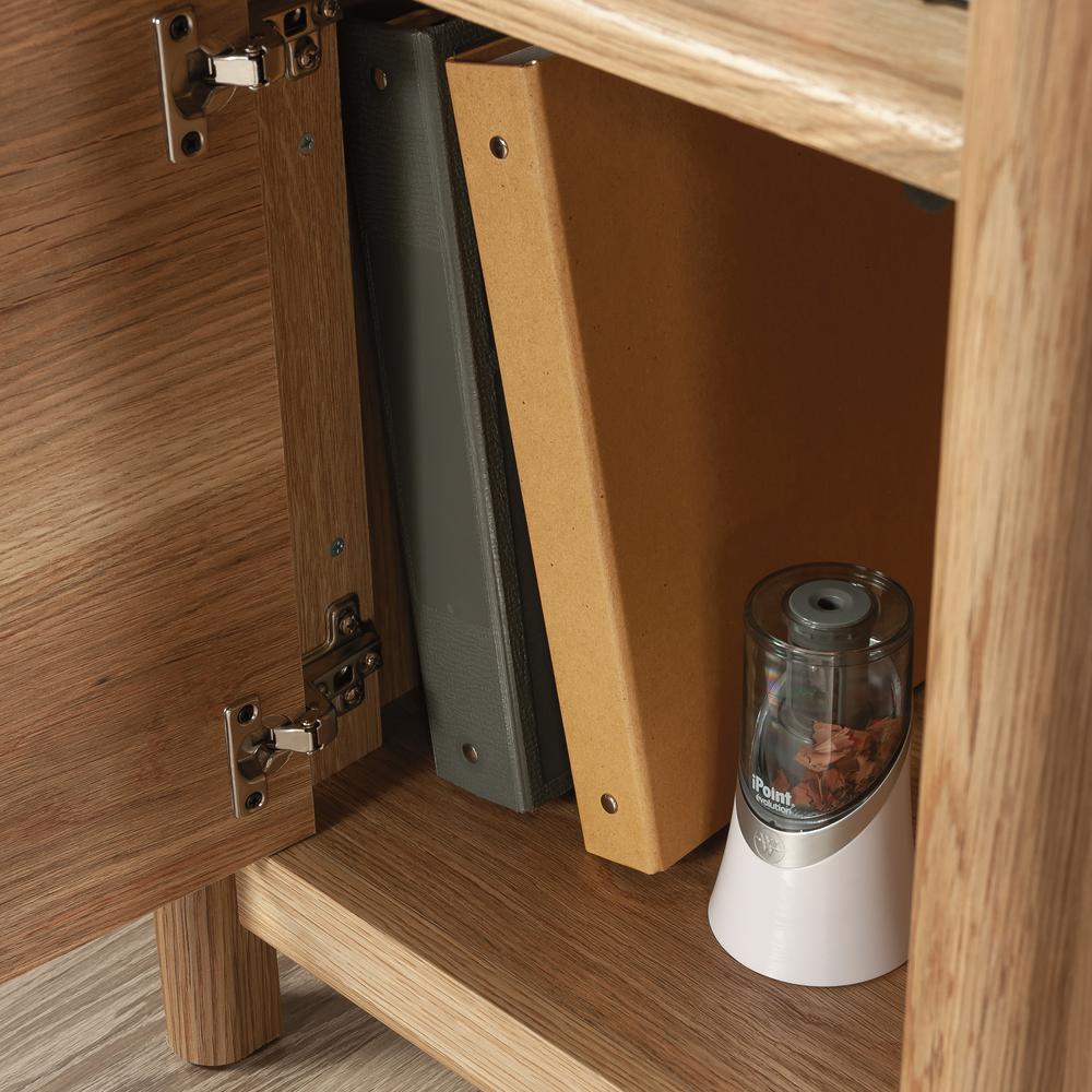 Dover Edge Desk, Timber Oak finish. Picture 8