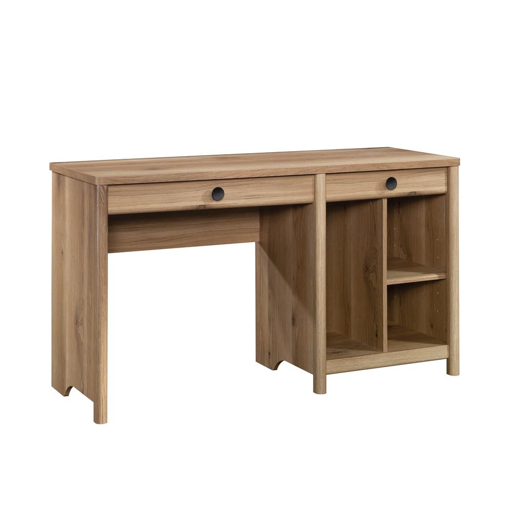 Dover Edge Desk, Timber Oak finish. Picture 1