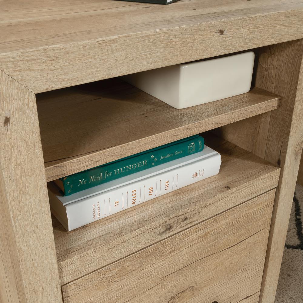 Pacific View L Desk, Prime Oak finish. Picture 5