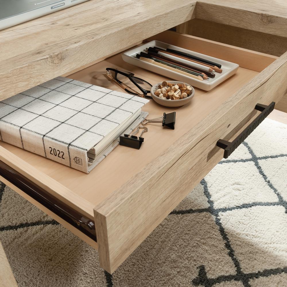 Pacific View L Desk, Prime Oak finish. Picture 7