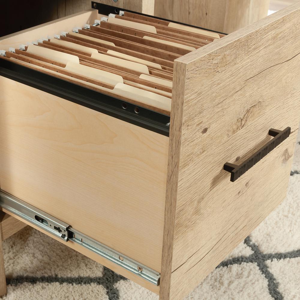 Pacific View L Desk, Prime Oak finish. Picture 8