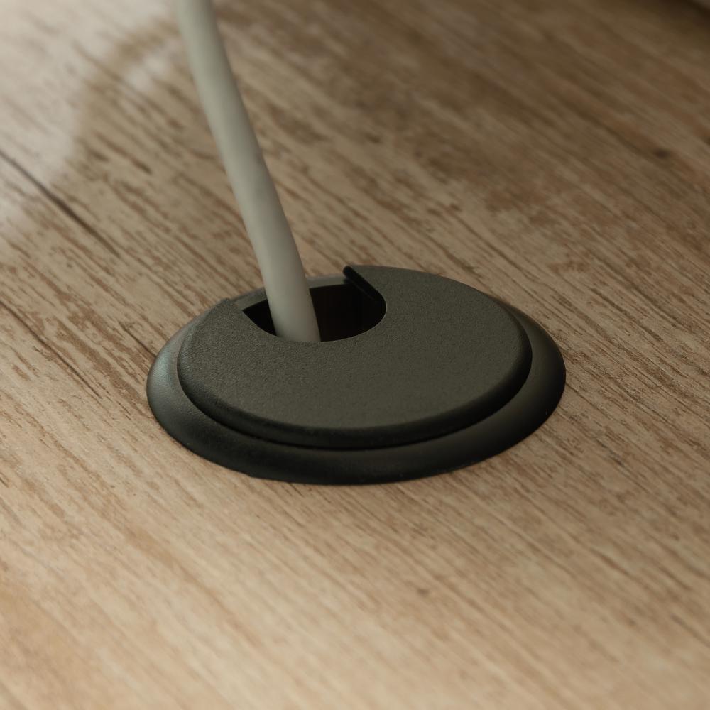 Pacific View L Desk, Prime Oak finish. Picture 9