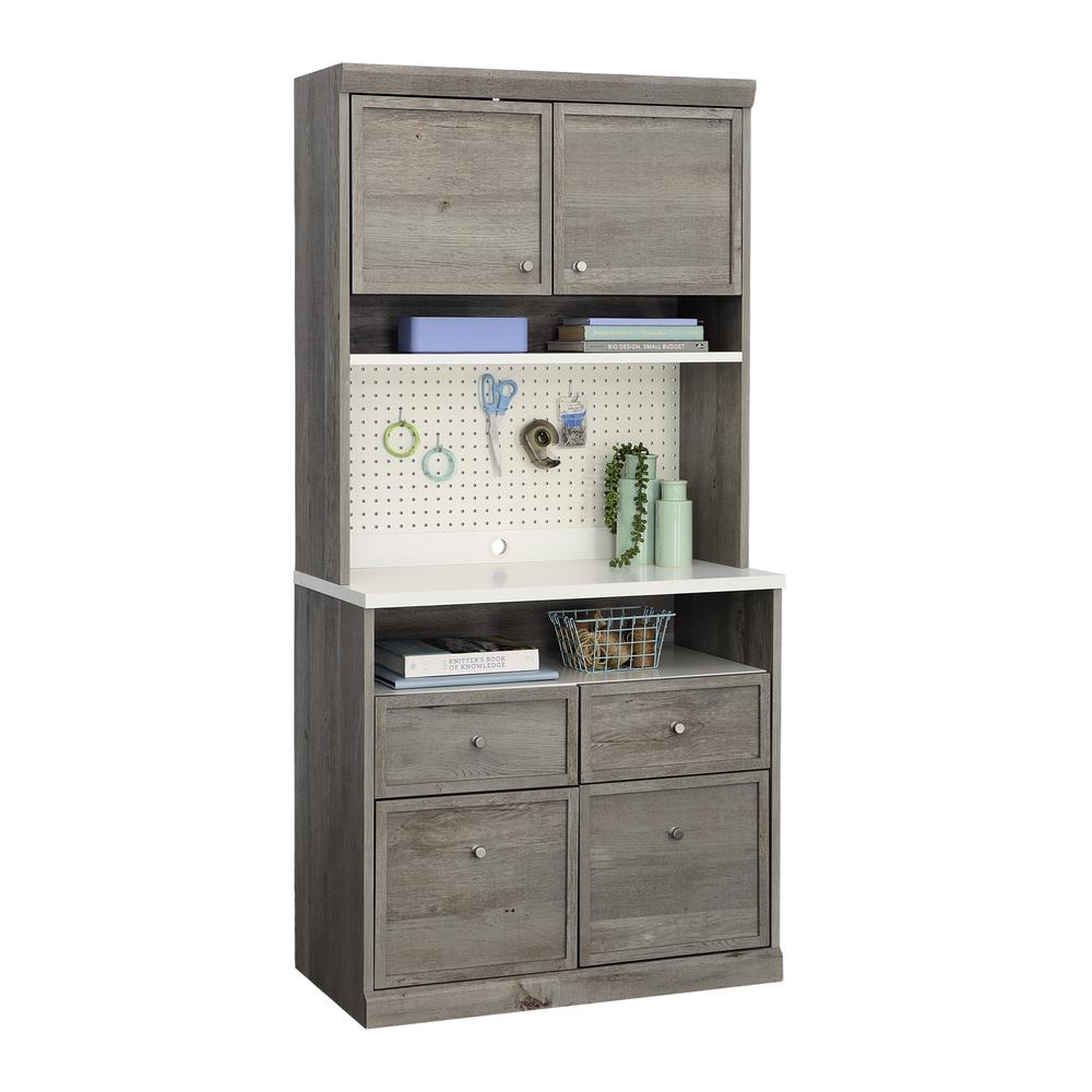 Craft Pro Series Craft & Hobby Storage, Mystic Oak finish. Picture 3