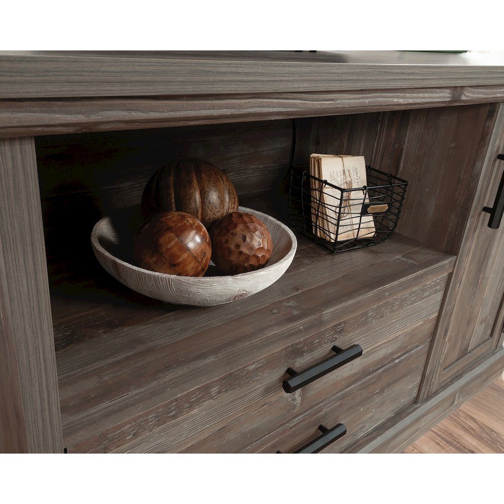 Aspen Post Commercial Office Credenza, Pebble Pine finish. Picture 6
