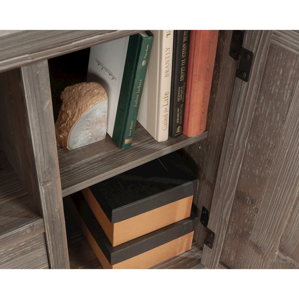 Aspen Post Commercial Office Credenza, Pebble Pine finish. Picture 8