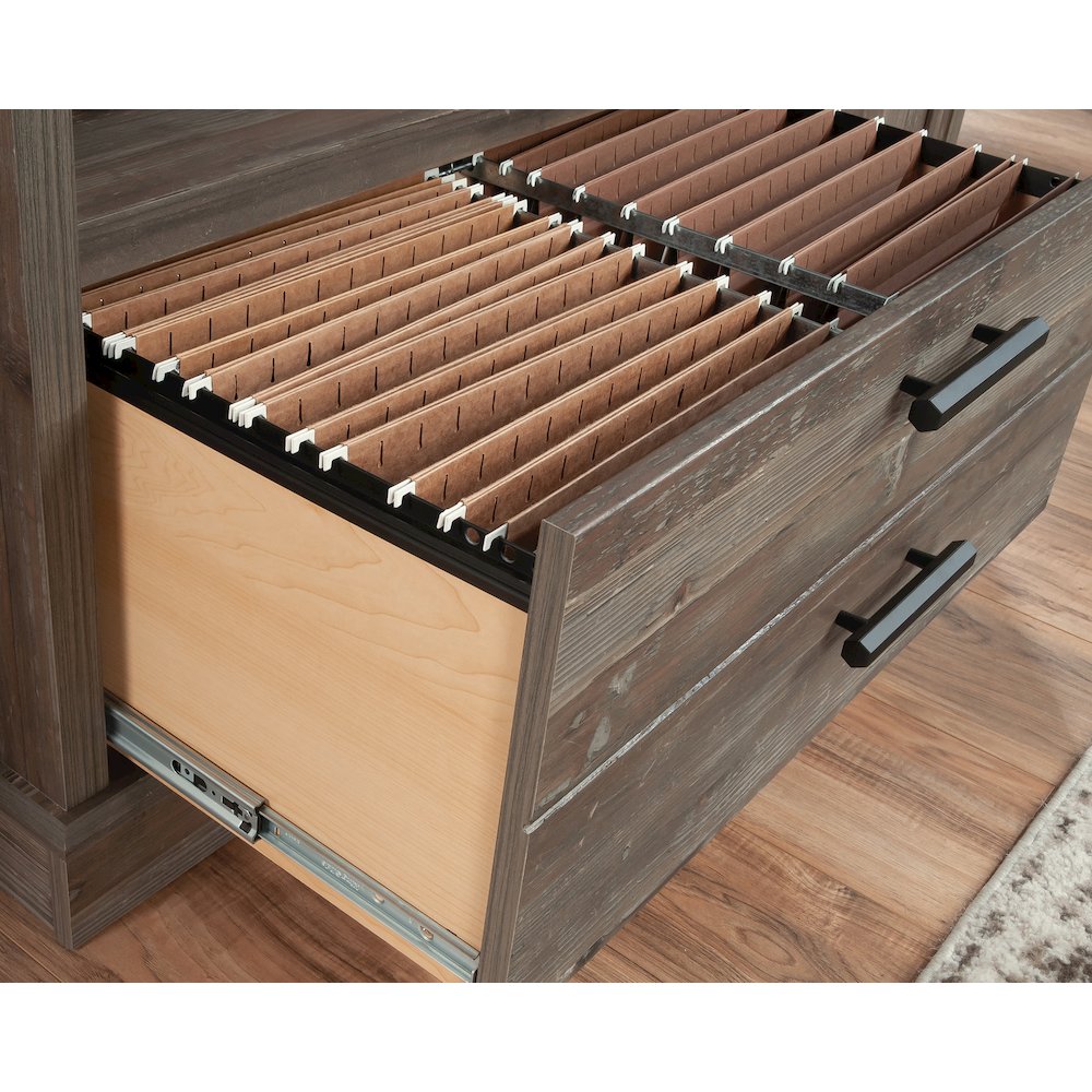 Aspen Post Commercial Office Credenza, Pebble Pine finish. Picture 9
