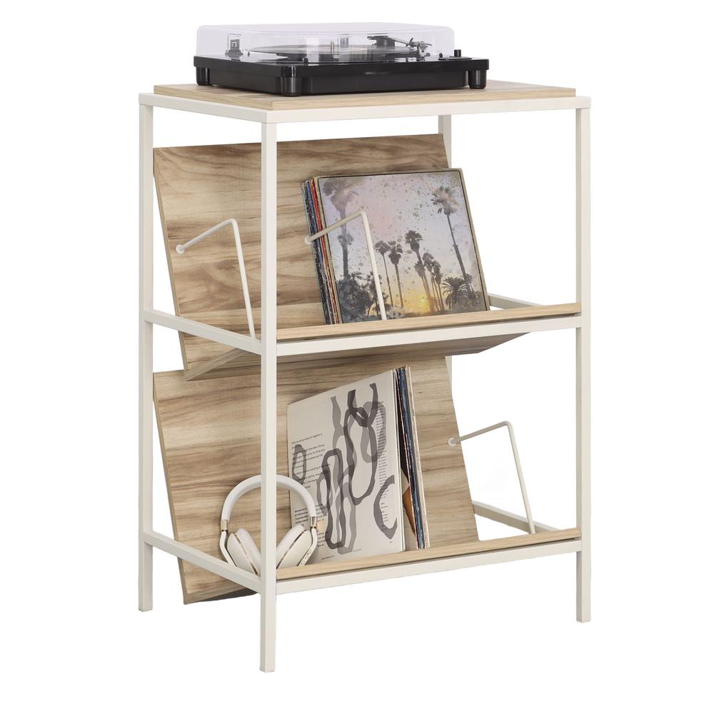 Nova Loft Storage Cabinet, Kiln Acacia finish. Picture 1