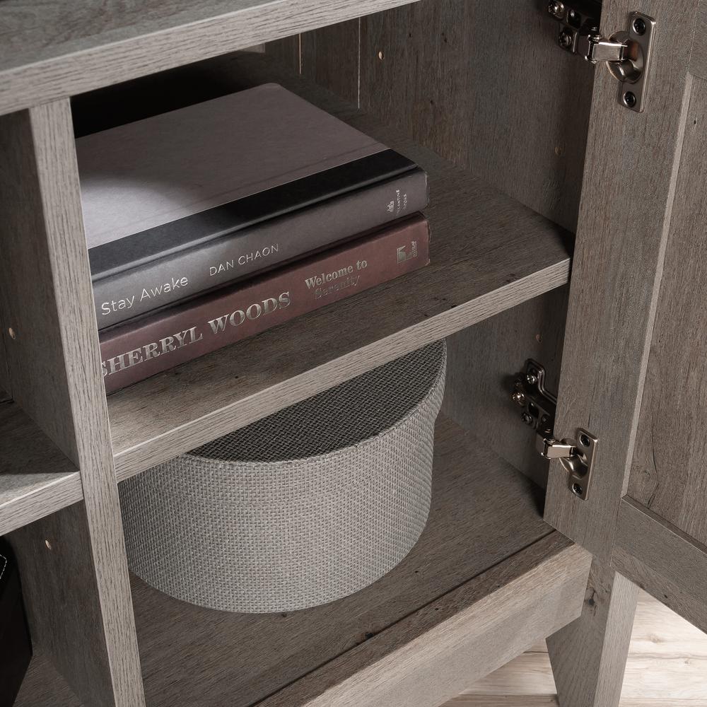 August Hill Entertainment Stand, For TVs up to 50", Mystic Oak finish. Picture 6