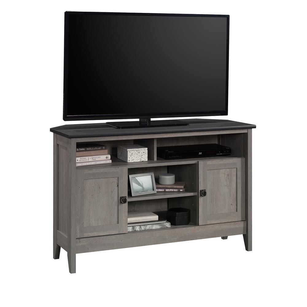 August Hill Entertainment Stand, For TVs up to 50", Mystic Oak finish. Picture 10