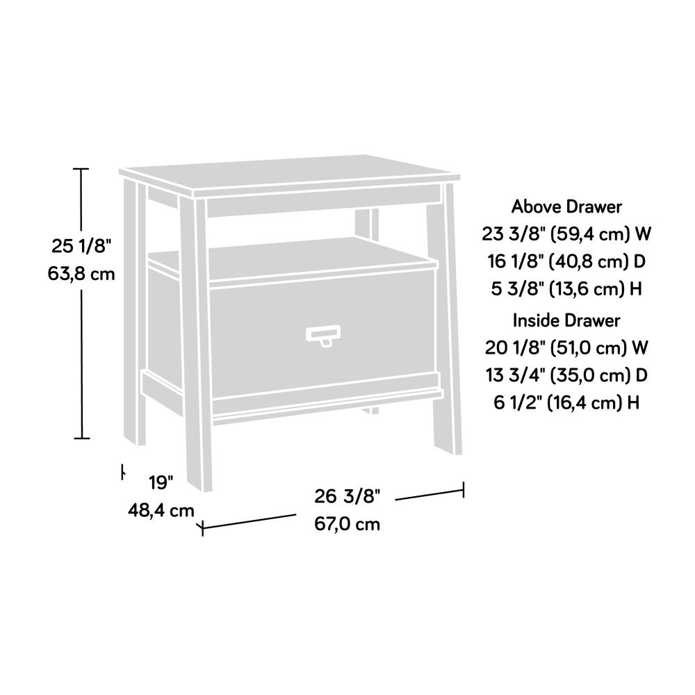 Trestle Night Stand To. Picture 12