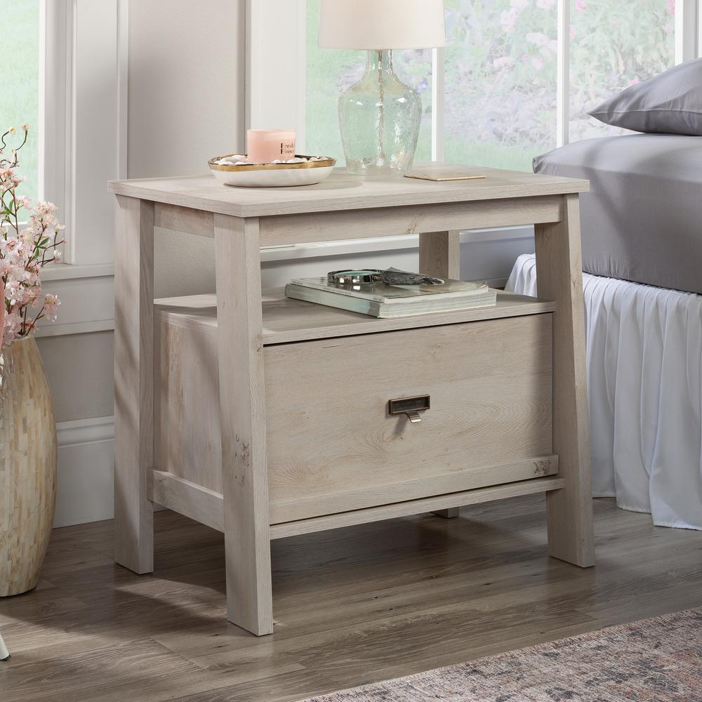 Trestle Night Stand, Chalked Chestnut finish. Picture 3
