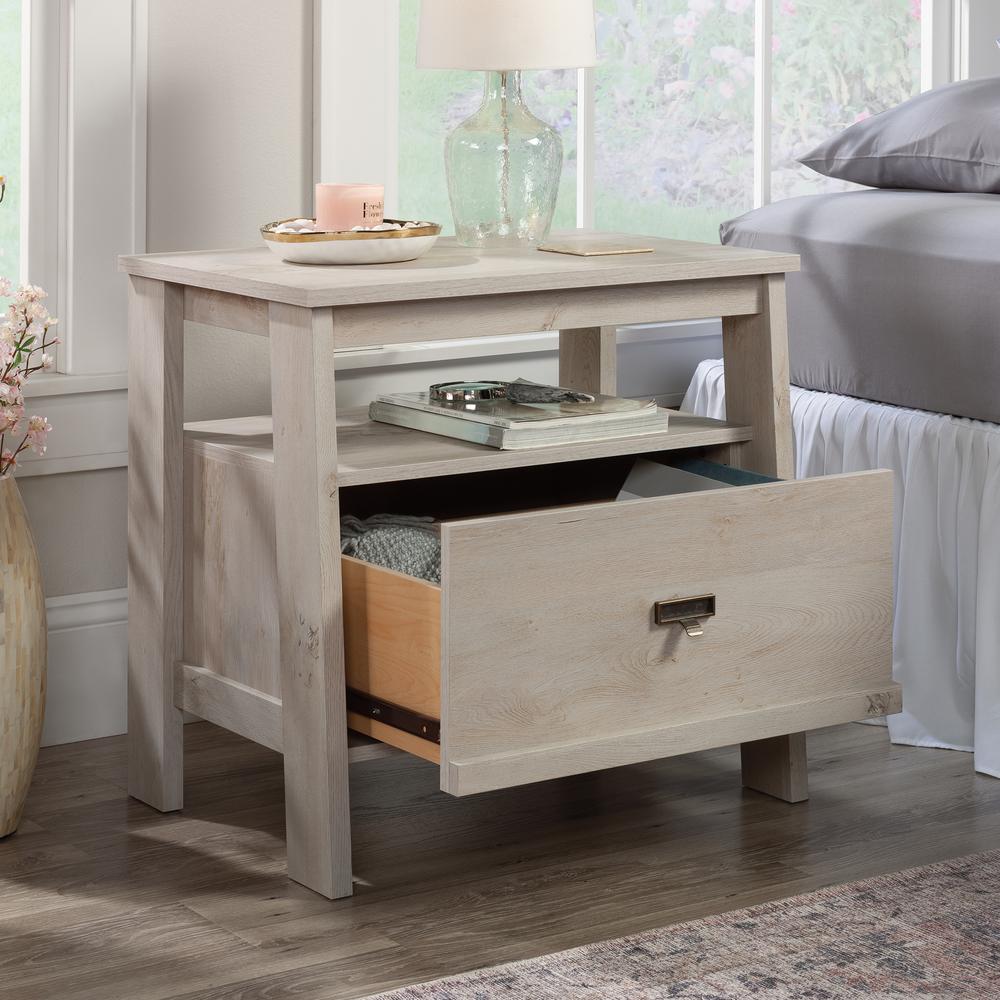 Trestle Night Stand, Chalked Chestnut finish. Picture 10