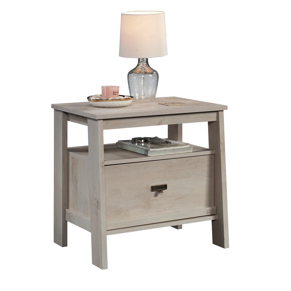 Trestle Night Stand, Chalked Chestnut finish. Picture 11