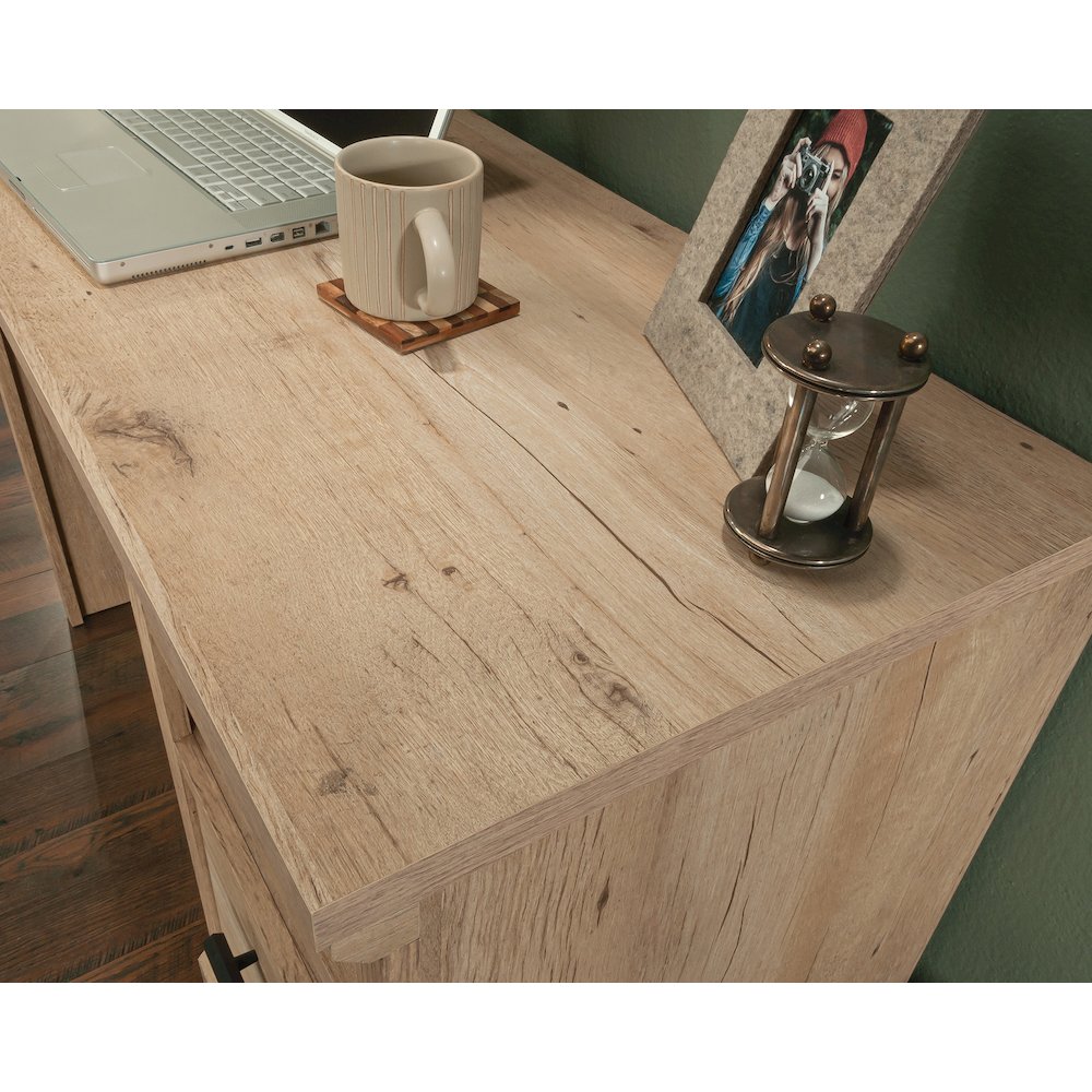 Aspen Post Computer Desk, Prime Oak finish. Picture 5