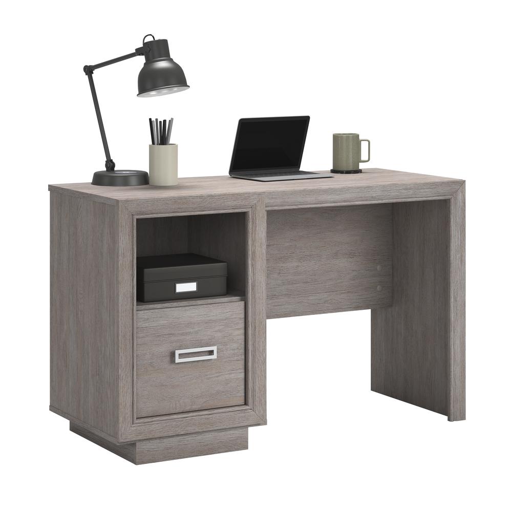 Hayes Garden Desk in Ashen Oak. Picture 1