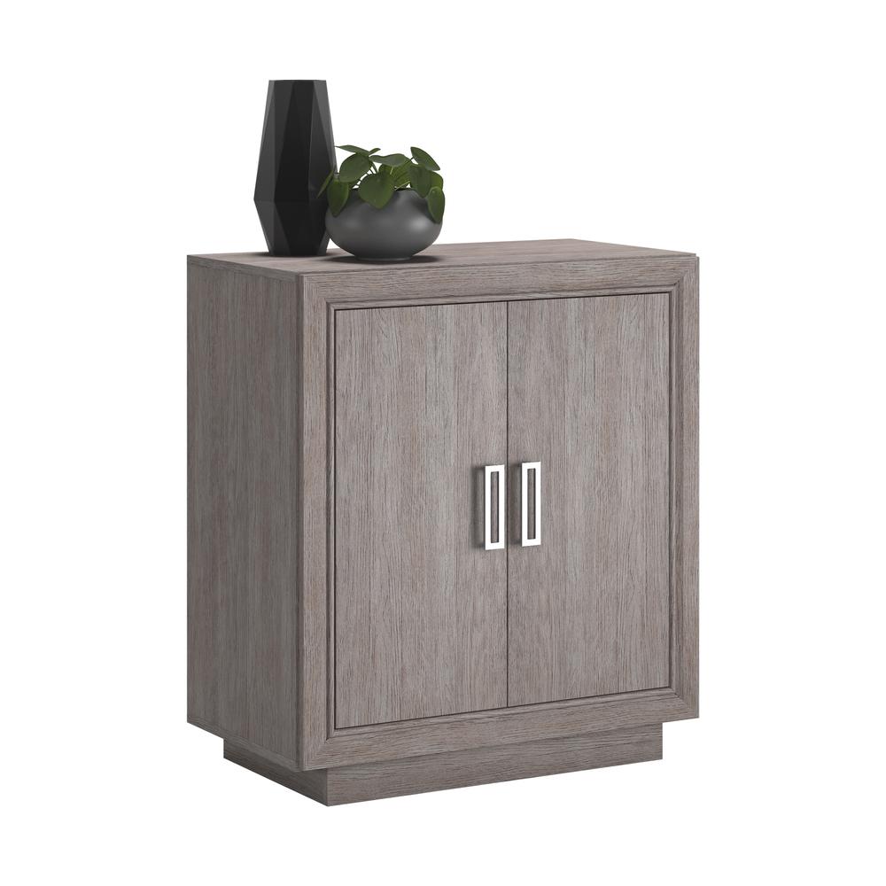 Hayes Garden Storage Cabinet, Ashen Oak finish. Picture 1