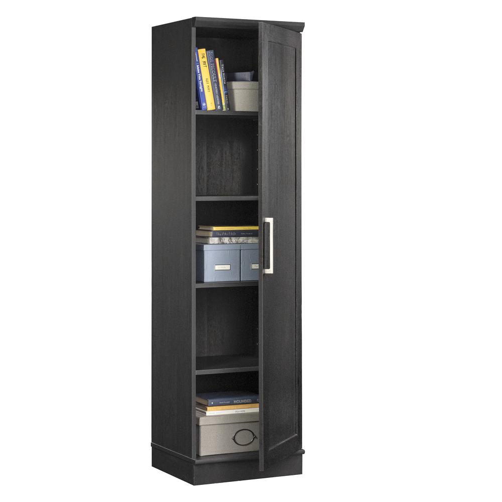 HomePlus Storage Cabinet, Raven Oak finish. Picture 1