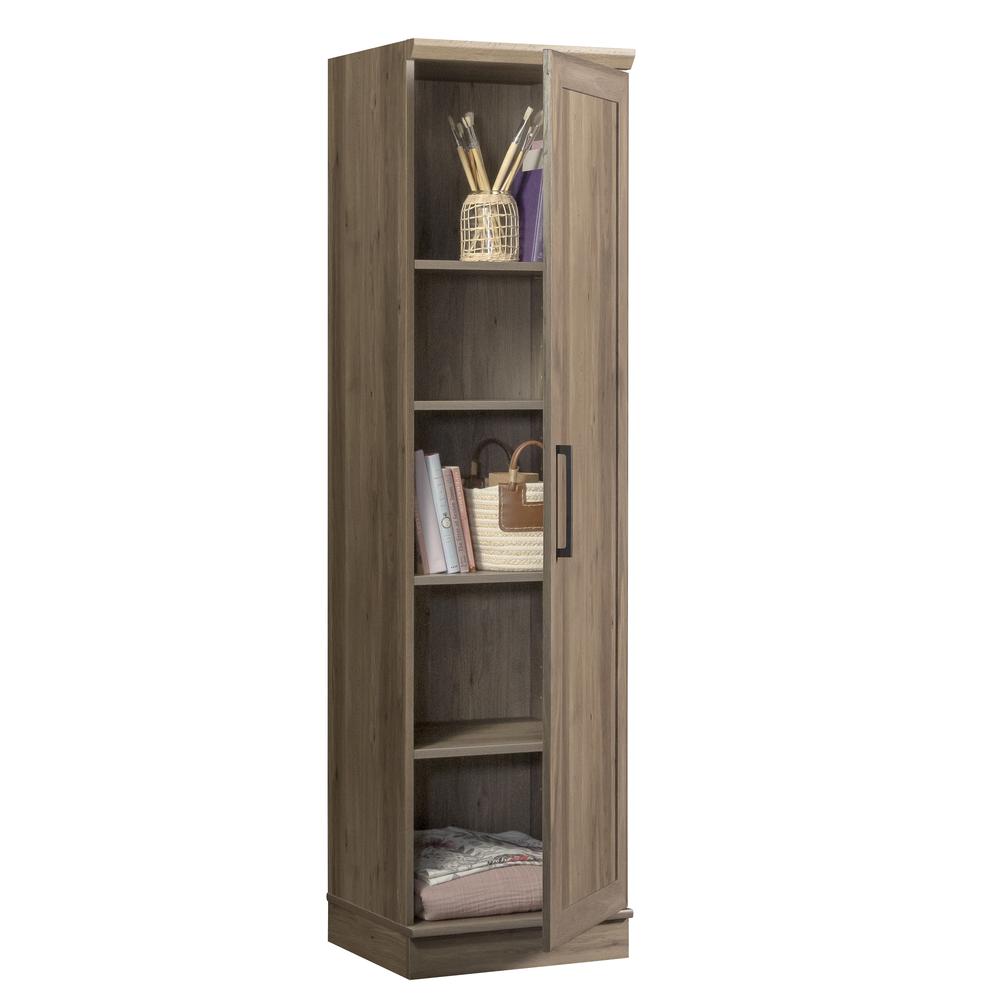HomePlus Storage Cabinet, Salt Oak finish. Picture 1