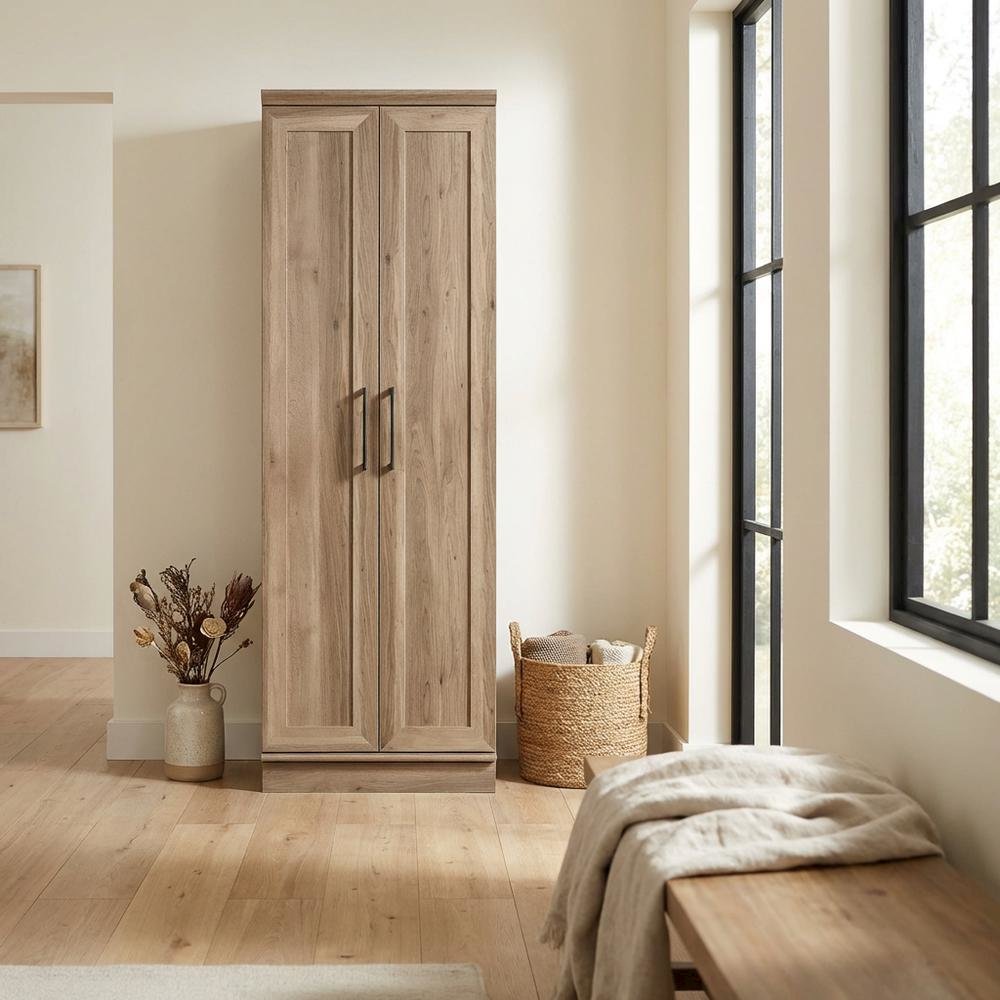 Salt Oak Storage Cabinet With Rectangle Shape And Spacious Design. Picture 3