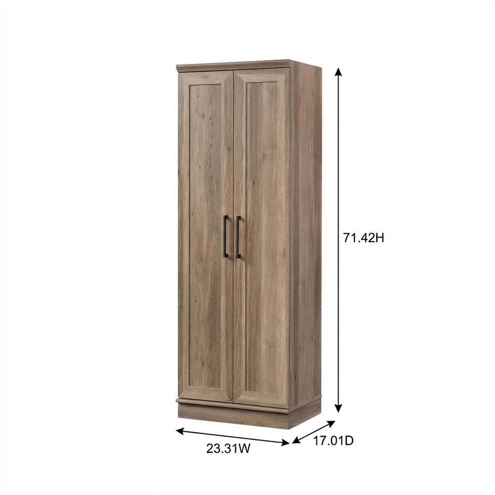 Salt Oak Storage Cabinet With Rectangle Shape And Spacious Design. Picture 7