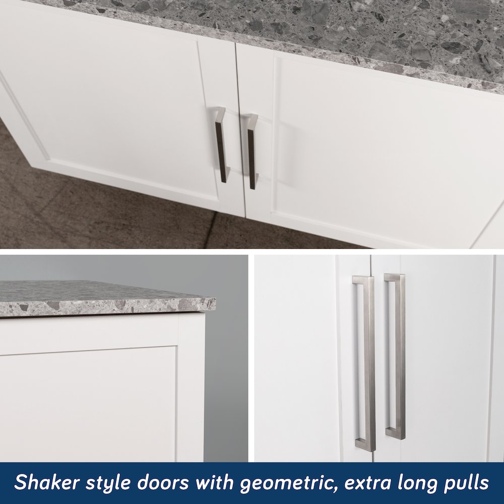 Garage Core 2 Base Cabinet Doors, White Finish. Picture 3