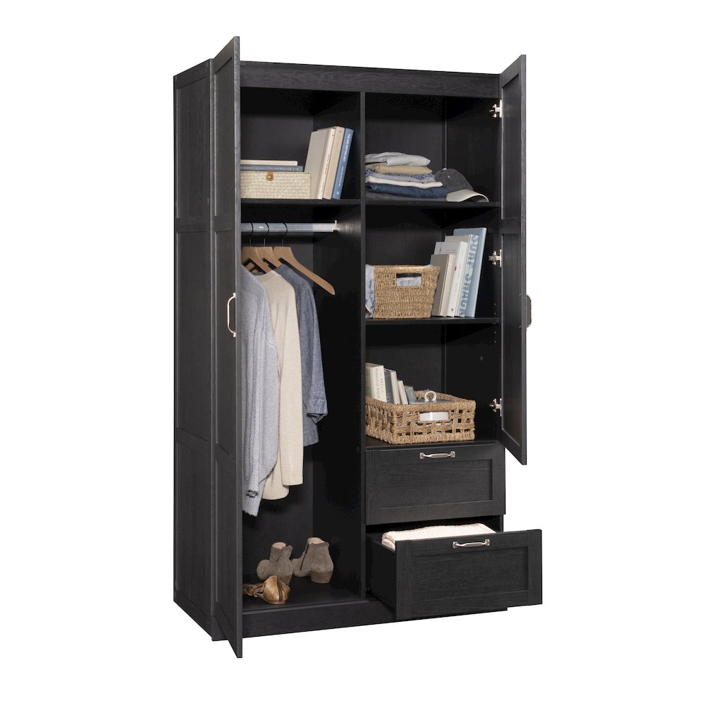 Miscellaneous Storage Storage Armoire, Raven Oak finish. Picture 7