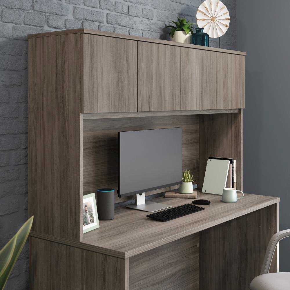 Affirm Commercial Office Hutch, Hudson Elm finish. Picture 2