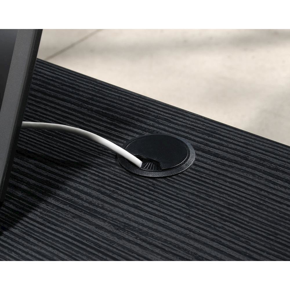 Foundry Road Desk Return, Carbon Oak finish. Picture 10