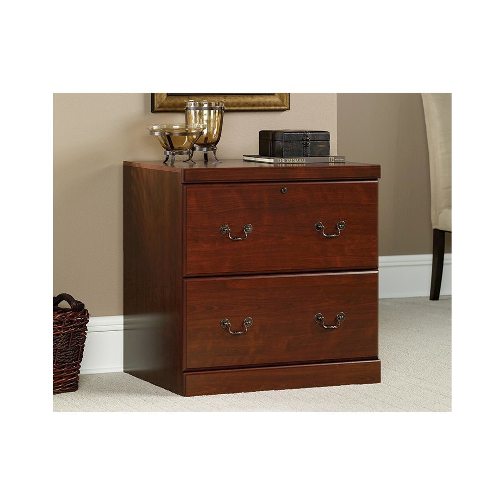 Heritage Hill File Cabinet, Classic Cherry finish. Picture 2