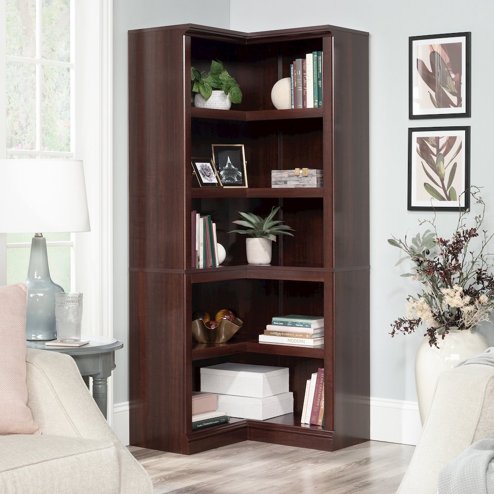 Miscellaneous Storage Bookcase, Select Cherry finish. Picture 3