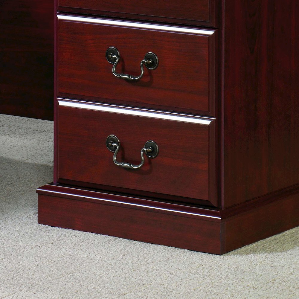 Heritage Hill Desk Return, Classic Cherry finish. Picture 7
