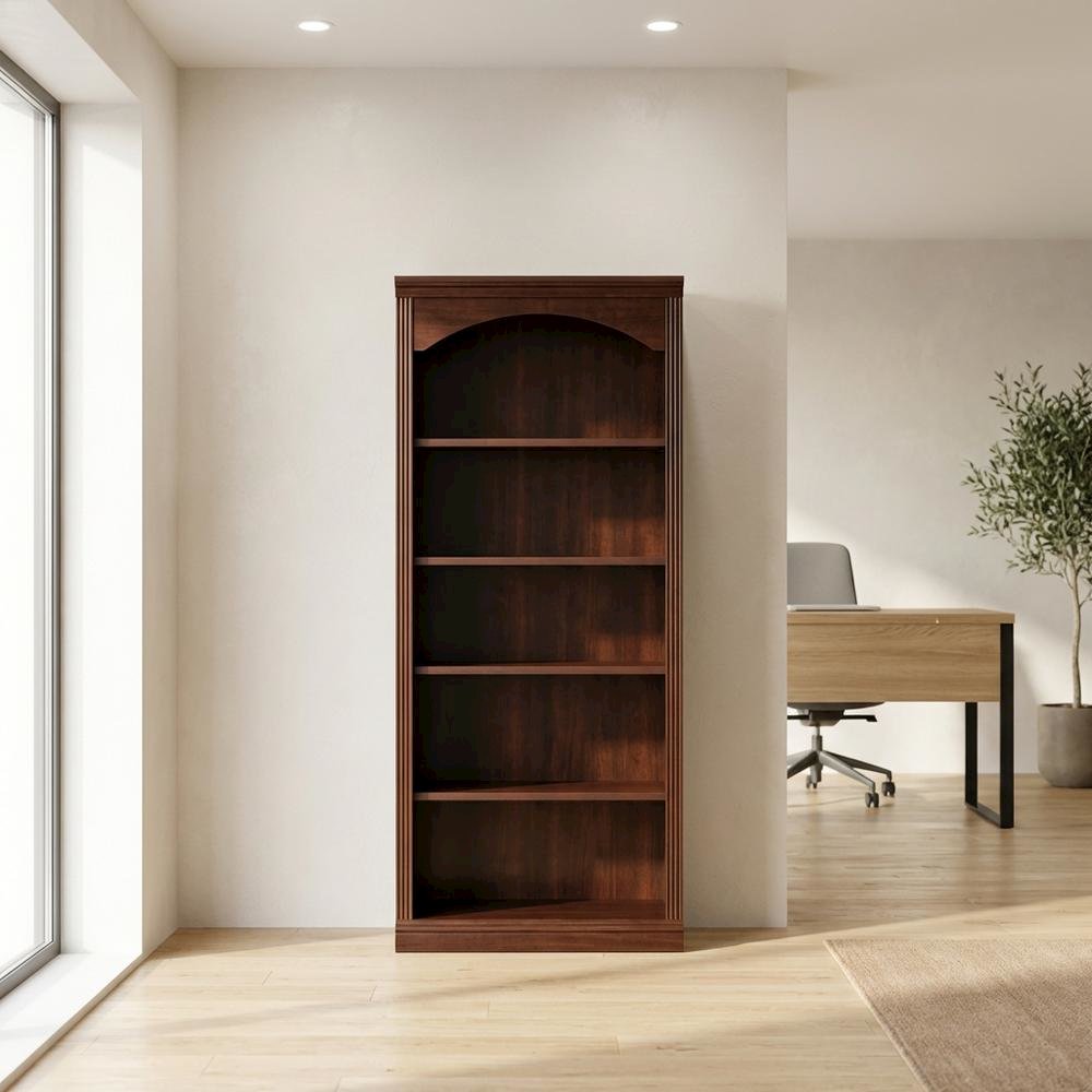 Miscellaneous Storage Bookcase, Select Cherry finish. Picture 3