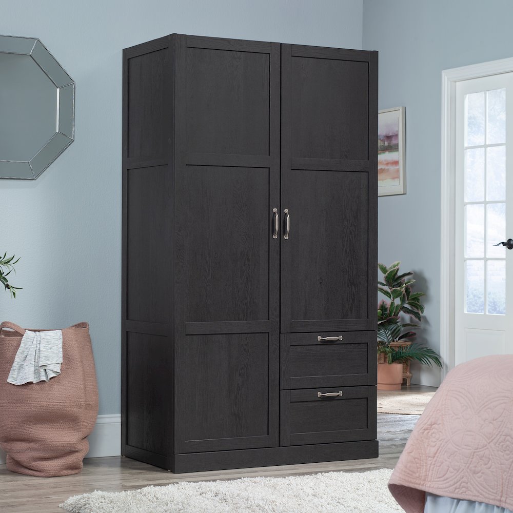 Miscellaneous Storage Storage Armoire, Raven Oak finish. Picture 8