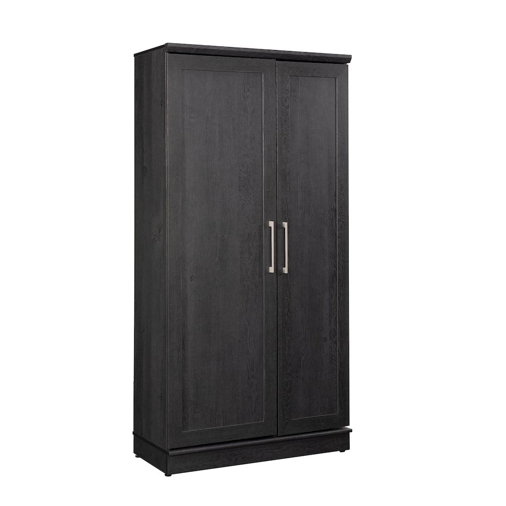 HomePlus Storage Cabinet, Raven Oak finish. Picture 1