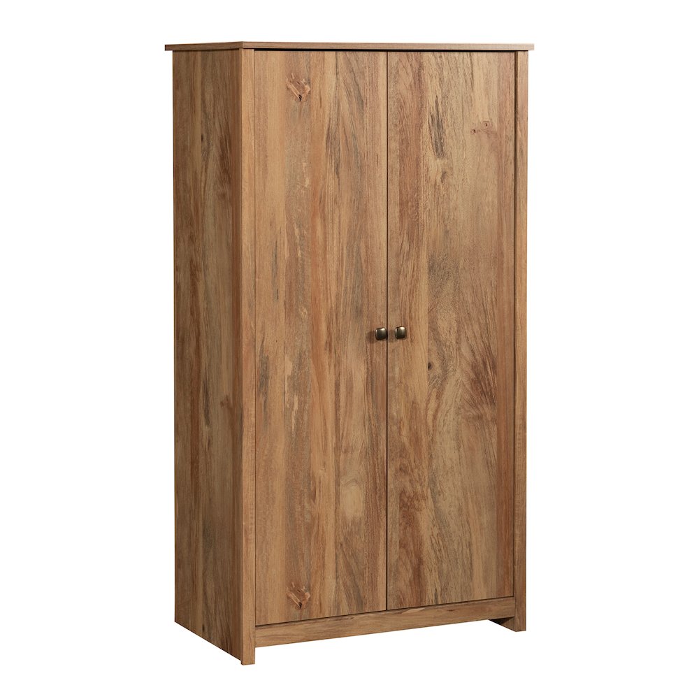 River Ranch 2-Door Storage Cabinet in Sindoori Mango Finish. Picture 1