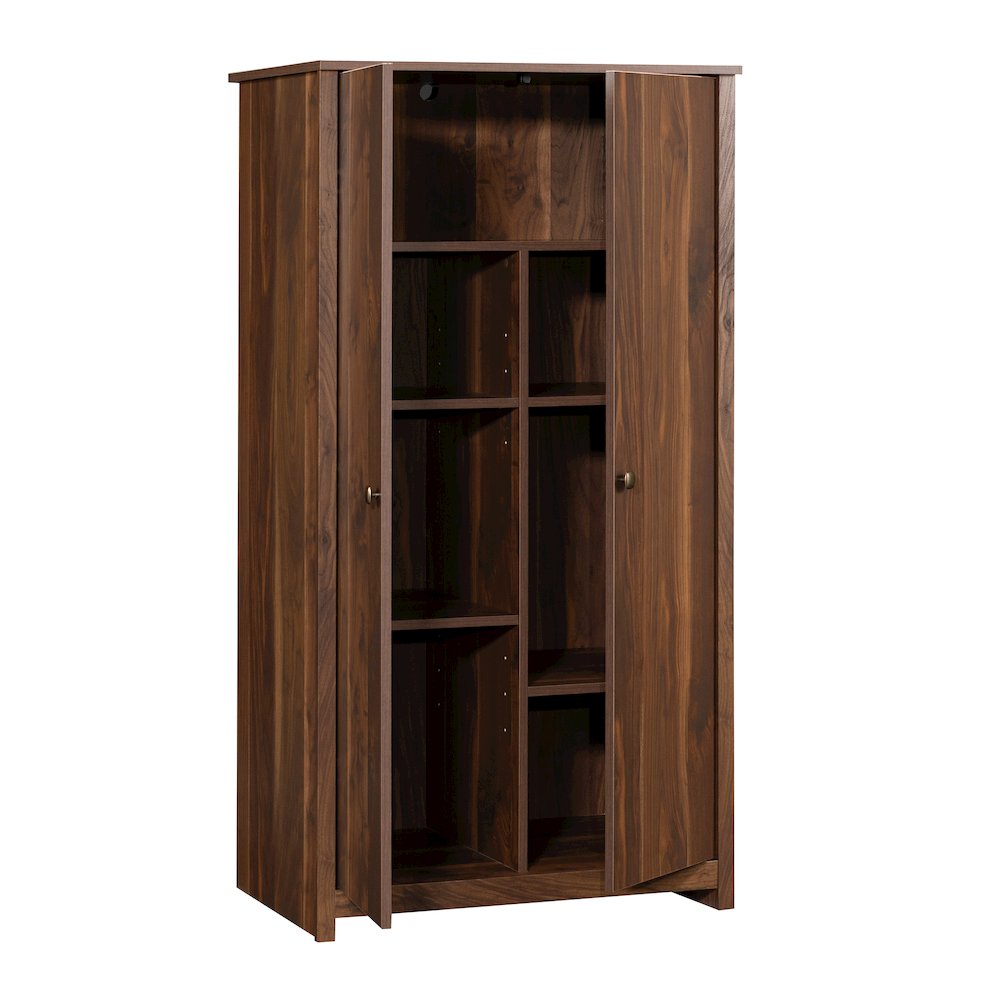River Ranch 2-Door Storage Cabinet in Grand Walnut Finish. Picture 12