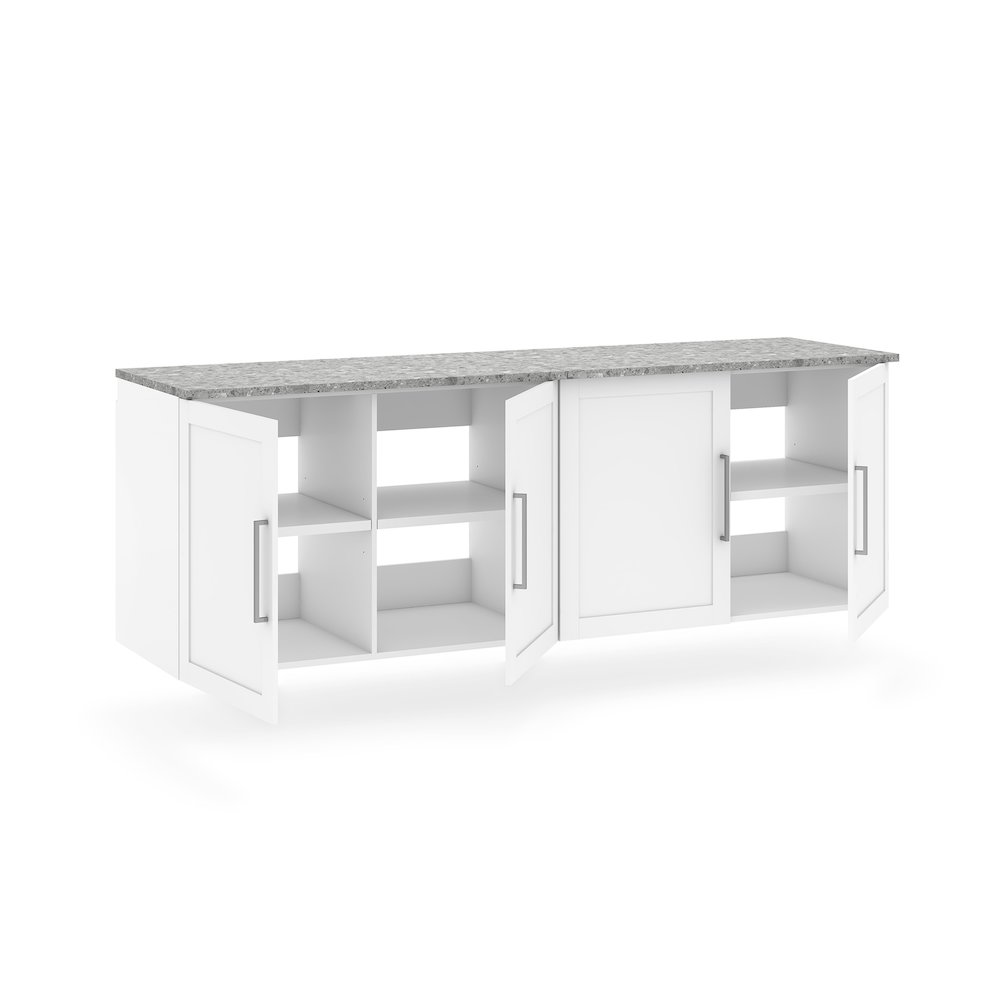 Garage Core 2 Base Cabinet Doors, White Finish. Picture 10