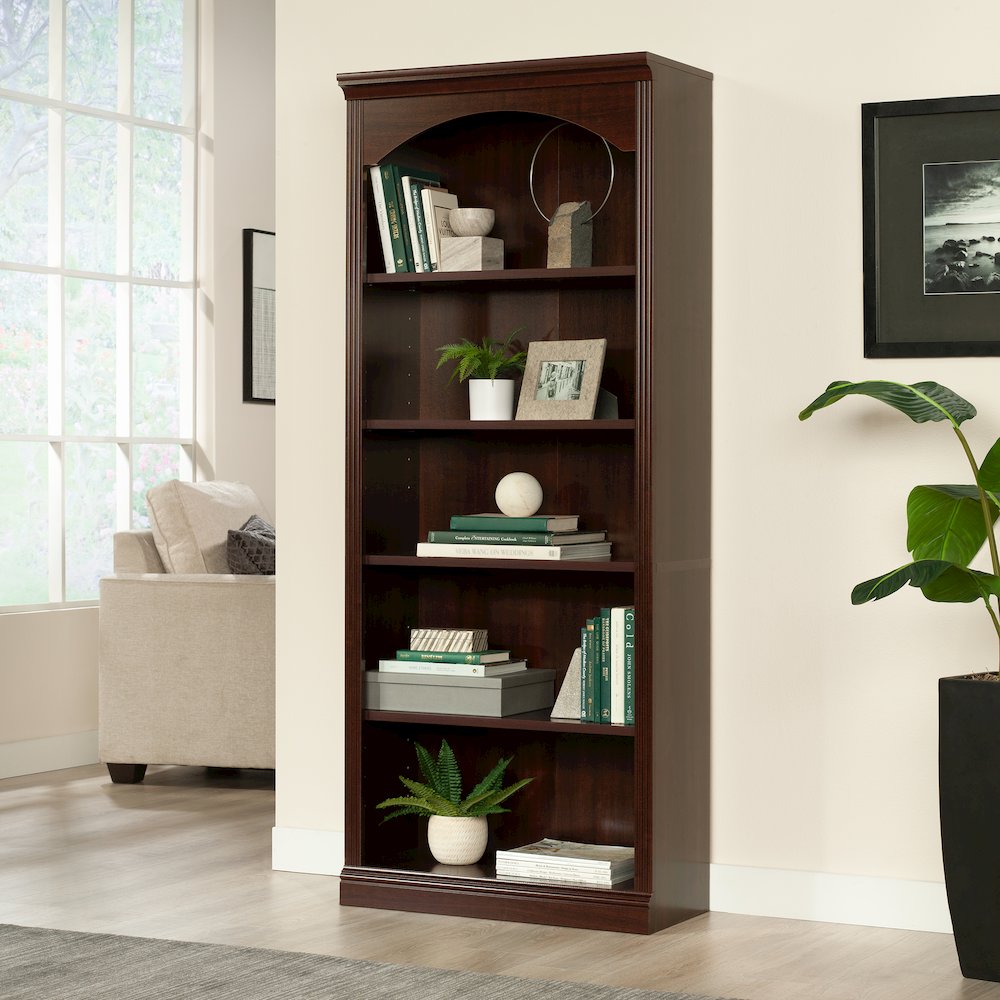 Miscellaneous Storage Bookcase, Select Cherry finish. Picture 2