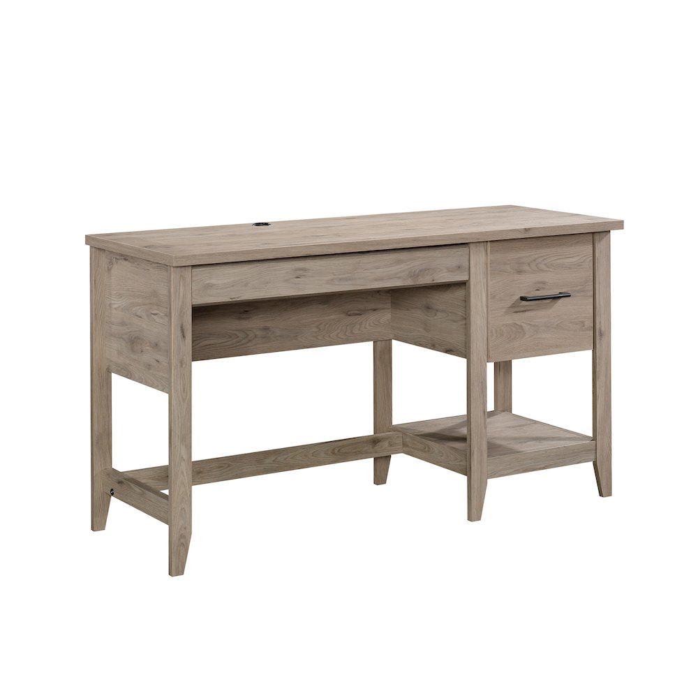 Summit Station Desk, Laurel Oak finish. Picture 1