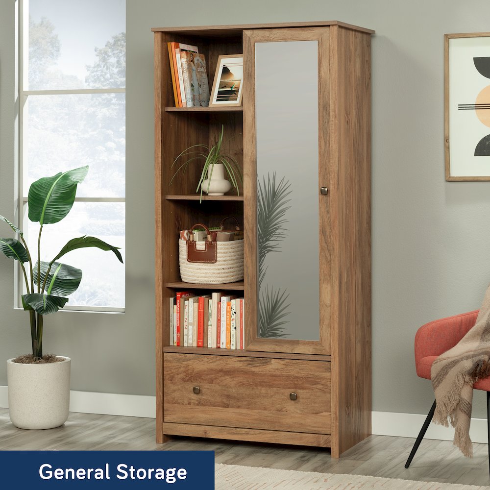 River Ranch Wardrobe Cabinet in Sindoori Mango Finish. Picture 4