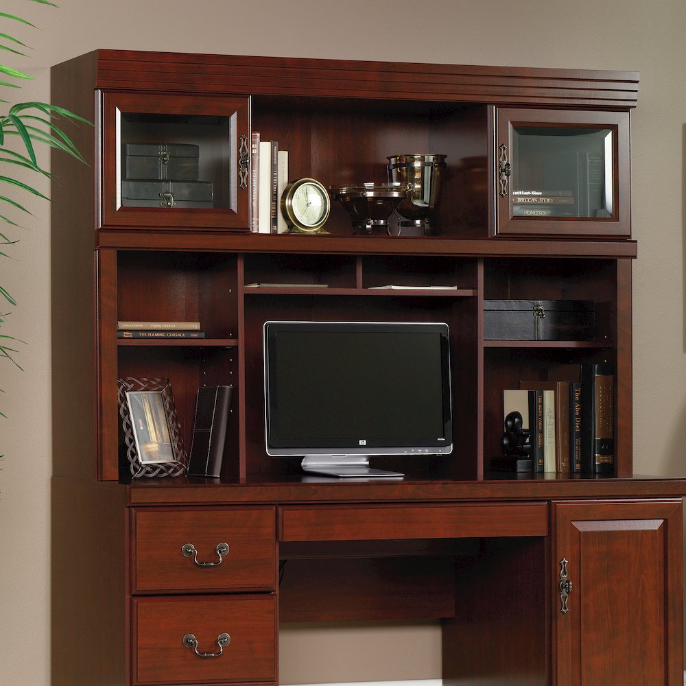 Heritage Hill Hutch, Classic Cherry finish. Picture 4