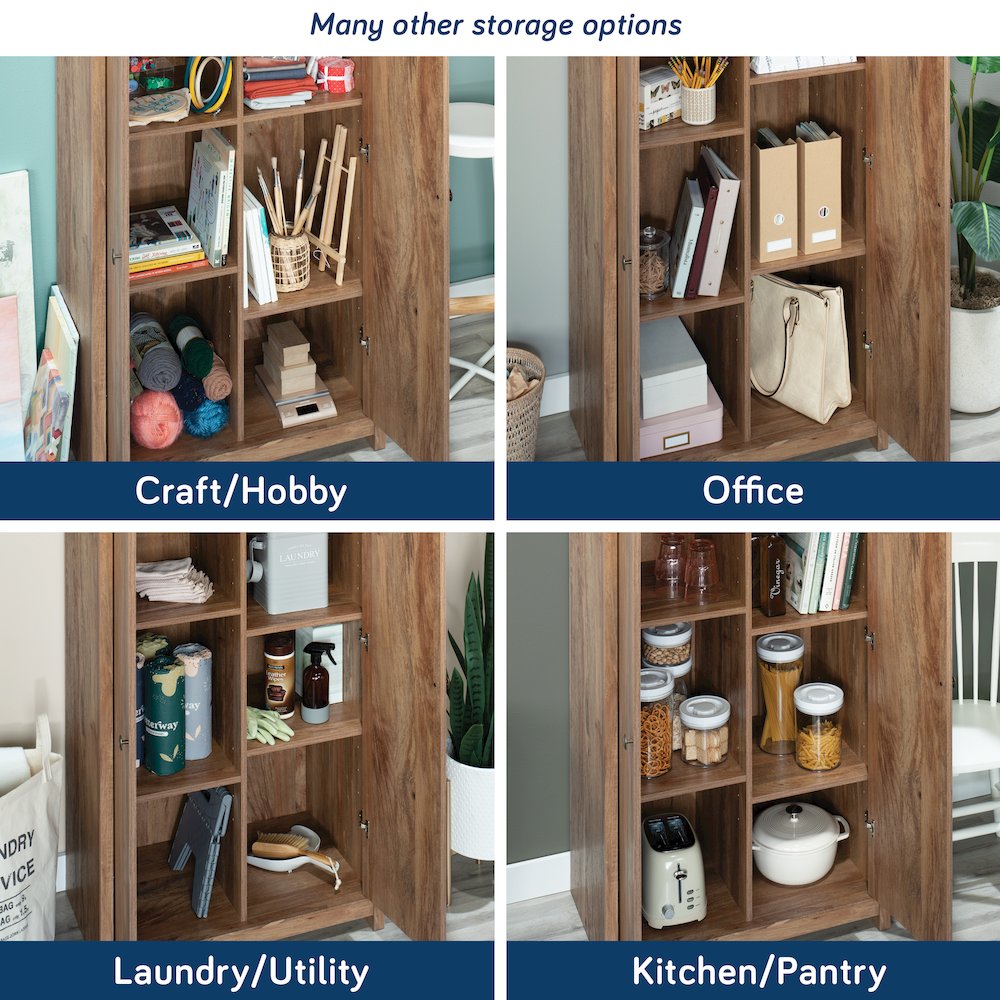 River Ranch 2-Door Storage Cabinet in Sindoori Mango Finish. Picture 5