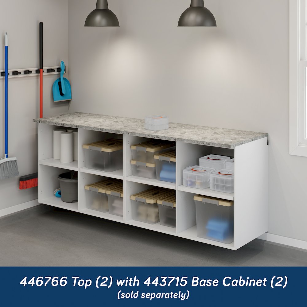 Garagecore Top for Base Cabinet, Faux Stone Finish. Picture 7
