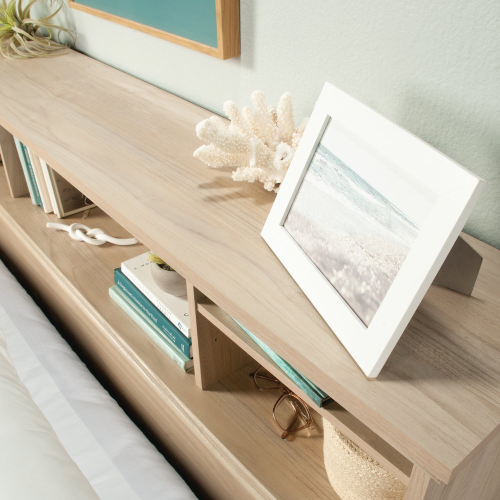 River Ranch Full/Queen Headboard, Harvest Walnut Finish. Picture 8